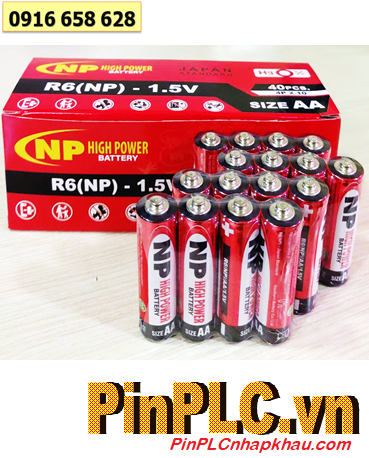 COMBO MUA 01HỘP=40viên Pin tiểu AA 1.5v HighPower R6(NP) chính hãng _Giá chỉ 69.000đ/ Hộp 40viên